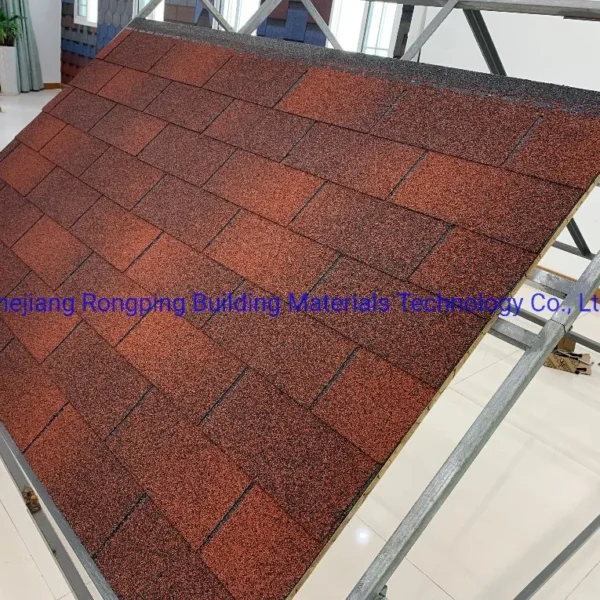 Ocean Roof Material Anti-Storm 3 Tab Asphalt Shingles Roofing Tiles for Seaside House