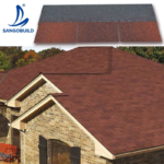 Ocean Roof Material Anti-Storm 3 Tab Asphalt Shingles Roofing Tiles for Seaside House