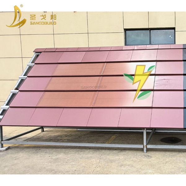 OEM/ODM Customized Solar Roofing Sheets Waterproof Integrated Double-Glass Solar Panels