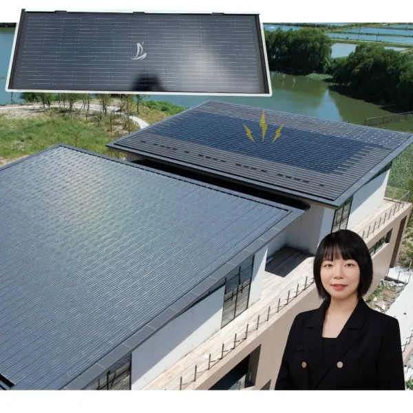 off-Grid Solar Roof Tiles Photovoltaic Waterproof Roofing Sheets Integrated Flexible Solar Panels