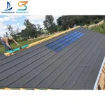 off Grid Solar Systems BIPV Solar Stone Coated Metal Roofing Tile