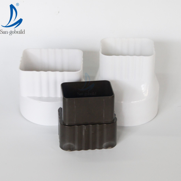 Other Plastic Building Materials Colored Vinyl Gutters and Downspouts PVC Rain Gutter USA