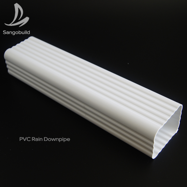 Philippines Hot Sell Colorful Rain Collector and Drainages System PVC Rain Roof Gutters