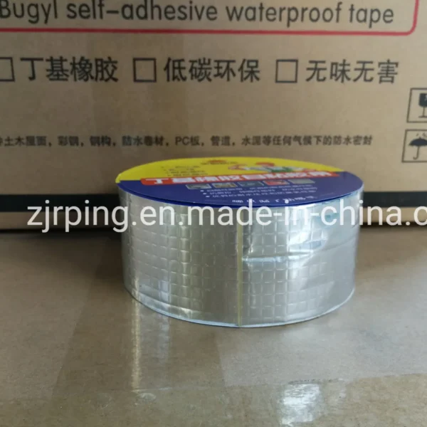 Philippines Indonesia Eco Friendly Waterproof Butyl Tape for Roof Leakage Repair Use