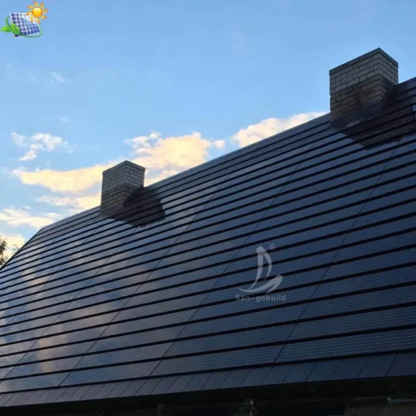 Photovoltaic Technology and Green Energy Building Material Solar Shingle Roof Tiles