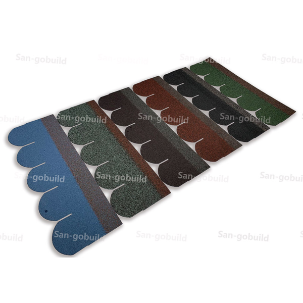 Pitched Roof Material Asphaltic Roofing Supplies Rounded Roof Shingles