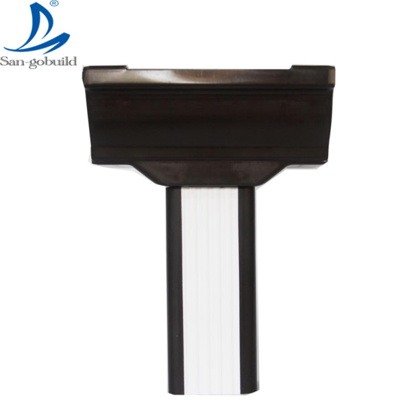 Plastic Rain Gutter Accessories Pipe Fitting Prices