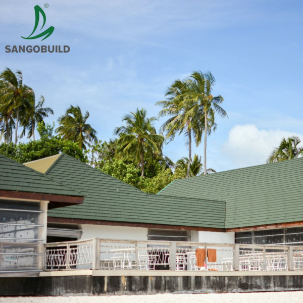 Popular Roofing Materials 50-Years Warranty Factory-Price Stone Coated Metal Tile Shingle Tiles