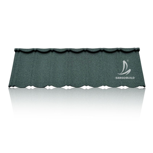 Prefab Steel Wooden Structure Metal Construction Stone Coated Metal Roofing Sheets