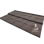 Prefab Steel Wooden Structure Metal Construction Stone Coated Metal Roofing Sheets