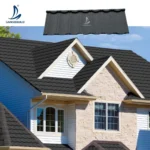 Premium Lightweight Stone Coated Roof Tiles Modern Villa Resort Roofing