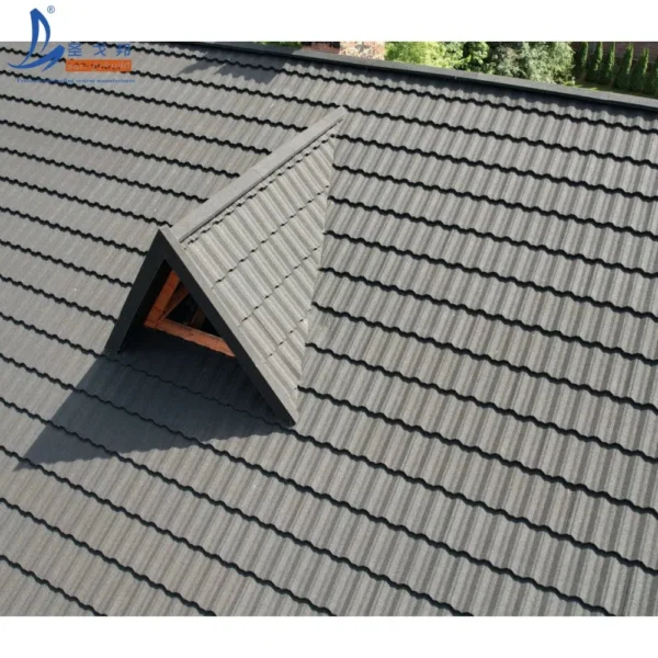 Premium Metal Roofing Solution Cost-Effective Roofing Panels Stone Coated Metal Roof Tiles
