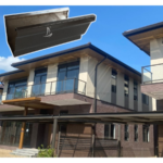 Professional Factory Steel Building Material Gutter Fitting Square Water Drainage Rain Gutter