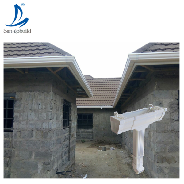 PVC Roofing Material Types/Resin Concrete Gutter Drain/Gutter Machine