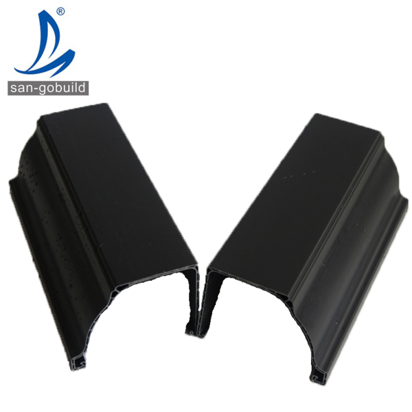 PVC Roofing Sheets Accessories PVC Rain Gutters Downspouts Gutter for Roof
