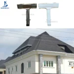 PVC Square Roof Gutter Connectors Hangers Vinyl Plastic House Drainage System