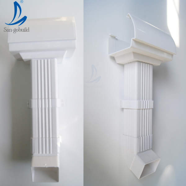 Rain Gutter Cover Cheap PVC Rain Gutter Roof Materals