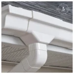 Rain Gutter Customized Size Square Gutter PVC Plastic Pipe Roof Rain Gutter