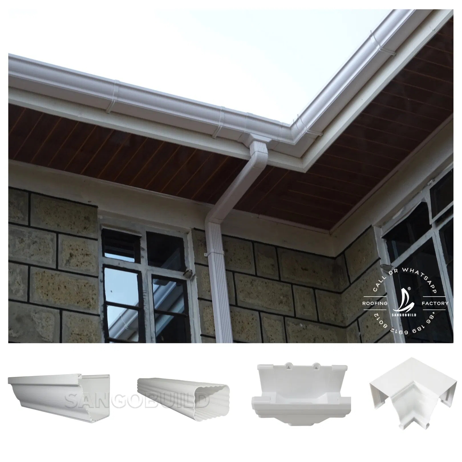 Rain Gutter Fittings/PVC Rain Gutter Malaysia/PVC Rain Gutter Rain Gutter Fittings/PVC Rain Gutter Malaysia/PVC Rain Gutter