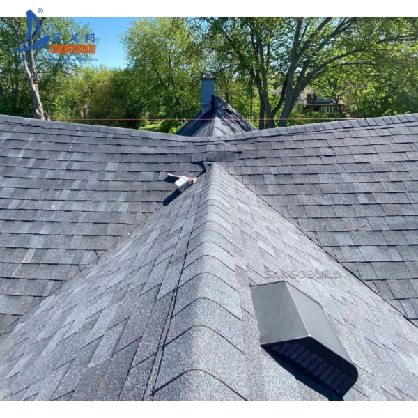 Rain Noise Reduction Building Materials Residential Roof Tiles Laminated Asphalt Roofing Shingles