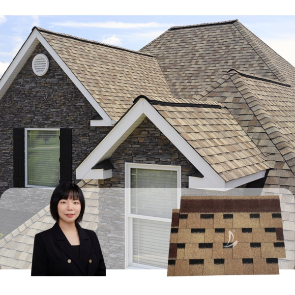 Rain Noise Reduction Building Materials Residential Roof Tiles Laminated Asphalt Roofing Shingles