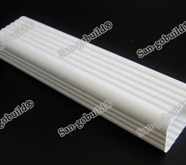 Rain Season Water Collecter 20 Years Warranty PVC Gutters Resin Roof Drainage System