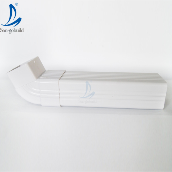 Rain Water Gutter Roof PVC Rectangular Gutter