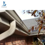 Rain Water Seamless Gutter Roofing 5K/6K/7K Aluminium Rain Gutter Down Pipe