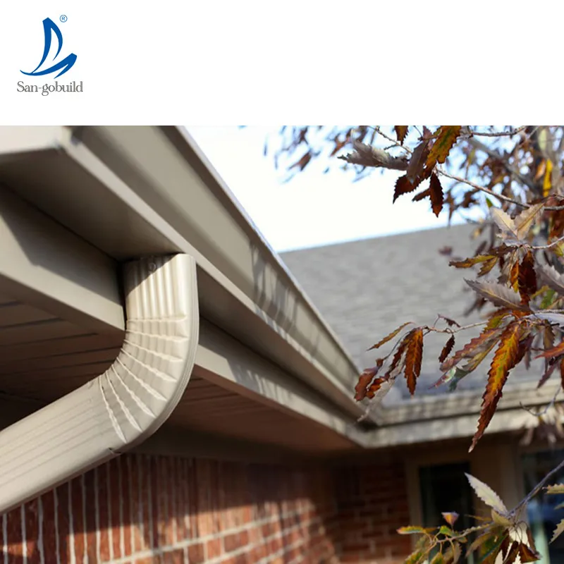 Rain Water Seamless Gutter Roofing 5K/6K/7K Aluminium Rain Gutter Down Pipe Rain Water Seamless Gutter Roofing 5K/6K/7K Aluminium Rain Gutter Down Pipe
