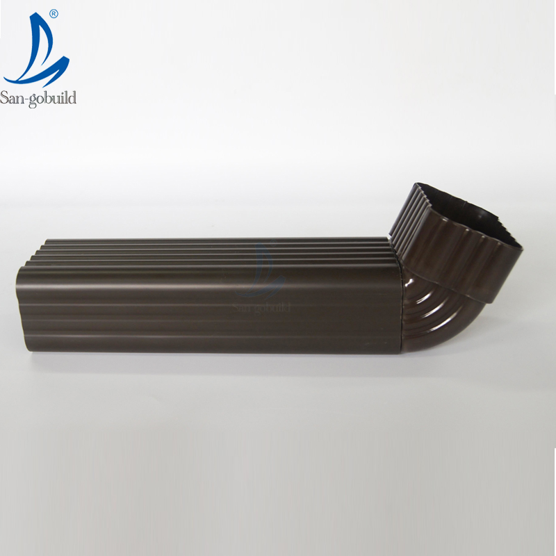 Rainwater Drainage System Colored Vinyl Roofing Gutter Downspout Rainwater Drainage System Colored Vinyl Roofing Gutter Downspout