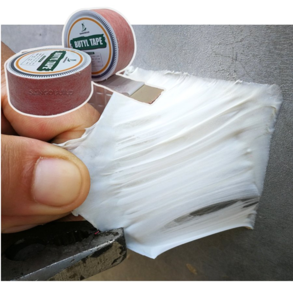 Reinforced Waterproof Rubber Tape Sealing Membrane Aluminum Butyl Tape for Windows Doors