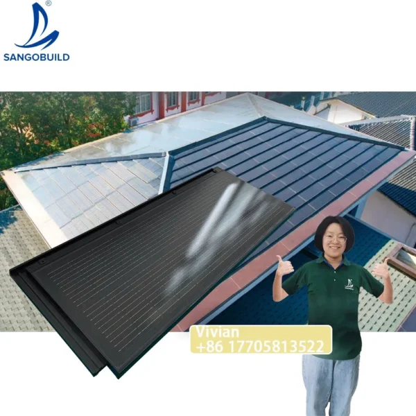 Residential Solar Panel off-Grid System 2-in-1 Photovoltaic Solar Roof Tile