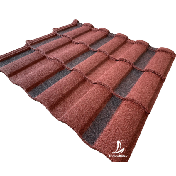 Roman Building Material Sand Coated Roofing Sheet Prices Roof Stone Coated Tile Rainbow in Sri Lanka