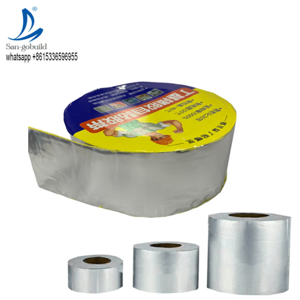 Roof Repair Butyl Water Aluminum Duct Super Sticky Tape for Leakage Repairing