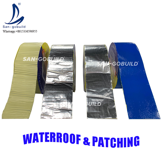 Roof Repair Butyl Water Aluminum Duct Super Sticky Tape for Leakage Repairing Roof Repair Butyl Water Aluminum Duct Super Sticky Tape for Leakage Repairing
