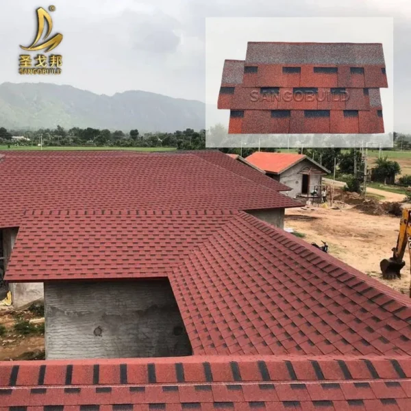 Roofing Material Bent Tiles Laminated Tile Roofing Shingles Prices