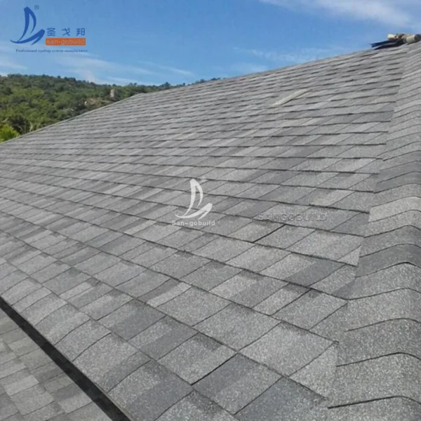 Roofing Materials Best Quality Asphalt Shingle Stone Double Layer Thailand Roofing Shingles