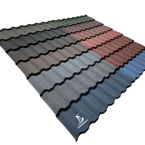 Roofing Materials Factory Directly Stone Coated Roof Galvanized Steel Roofing Tiles