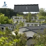 Rust Resistant Aluzinc Steel Stone Coated Roof Tiles for Commercial Roofing