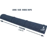Sand Coated Metal Ridge Caps Long Span Roofing Tiles Color Coated Steel Ridge HIPS Roofing Sheet