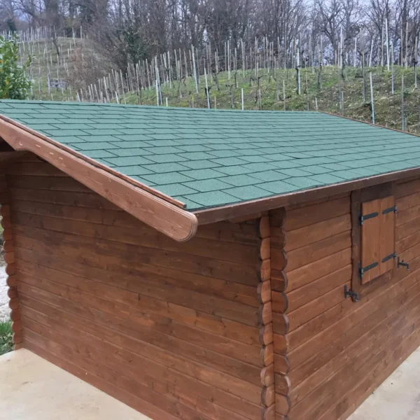 Sangobuild China Red Color Roofing Covers Colorful Asphalt Shingles for Villa Roofing