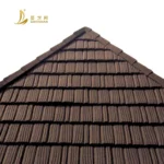 Sangobuild Color Stone Coated Metal Sheet Tile Makuti Grained Tile Roofing Material