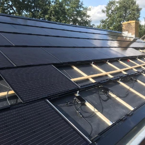 Sangobuild Cost Energy Efficient Solar Roof Panel BIPV Solar Roof Tiles Transparent Cell for Color