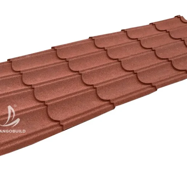 Sangobuild Factory Interlocking Anti-Corrosion Metal Roofing Sheets Spanish Color Stone Granules Coated Steel Roof Tile