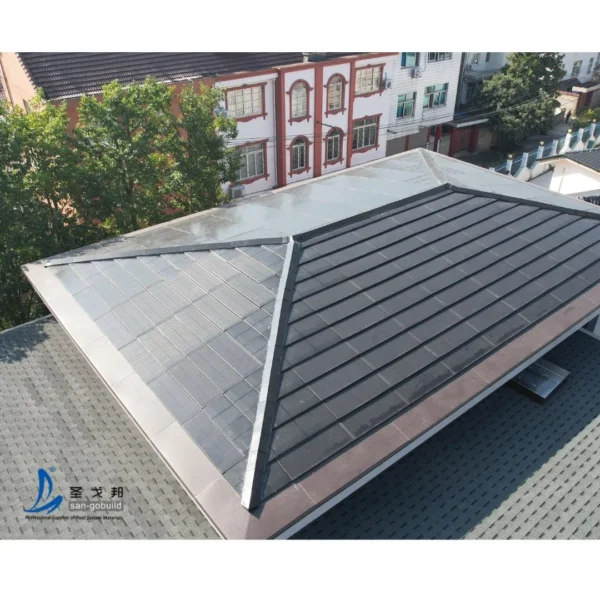 Sangobuild Gain Solar BIPV Roof Panel BIPV Solar Roof Tiles