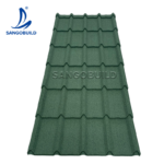 Sangobuild India Slate Roof Materials Sheets Long Span Stone Coated Metal Roofing