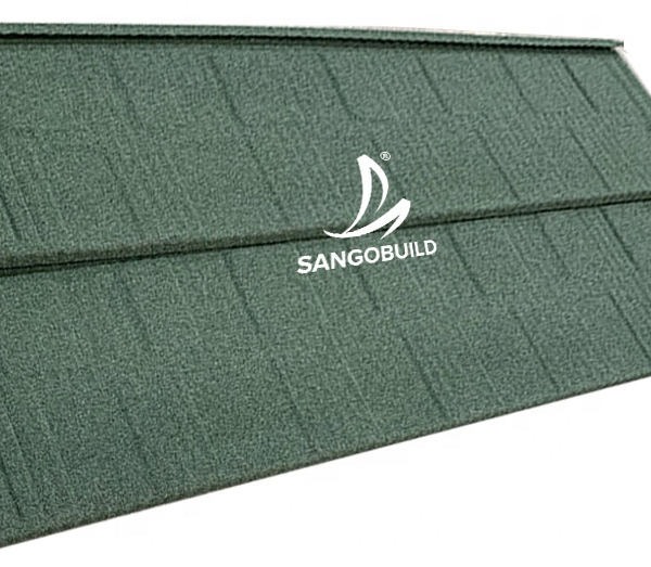 Sangobuild Interlocking Color Stone Coated Metal Light Weight Roofing Casatu Shingle Tiles