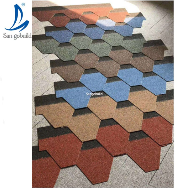 Sangobuild Kenya Bitumens Roofing Shingles for Philippines, Korea, Chile, Vietnam, Ghana