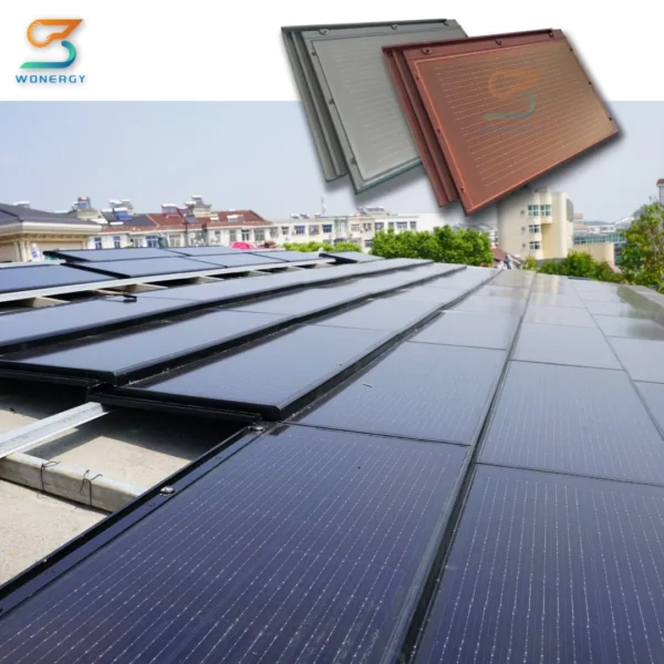 Sangobuild New Product Stone Coated Metal Roof Building Materials Solar Energy Roofing Tile for Building