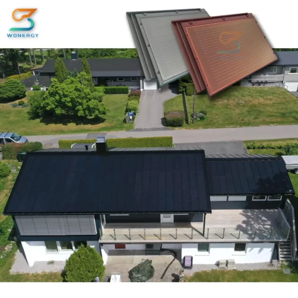 Sangobuild New Product Stone Coated Metal Roof Building Materials Solar Energy Roofing Tile for Building